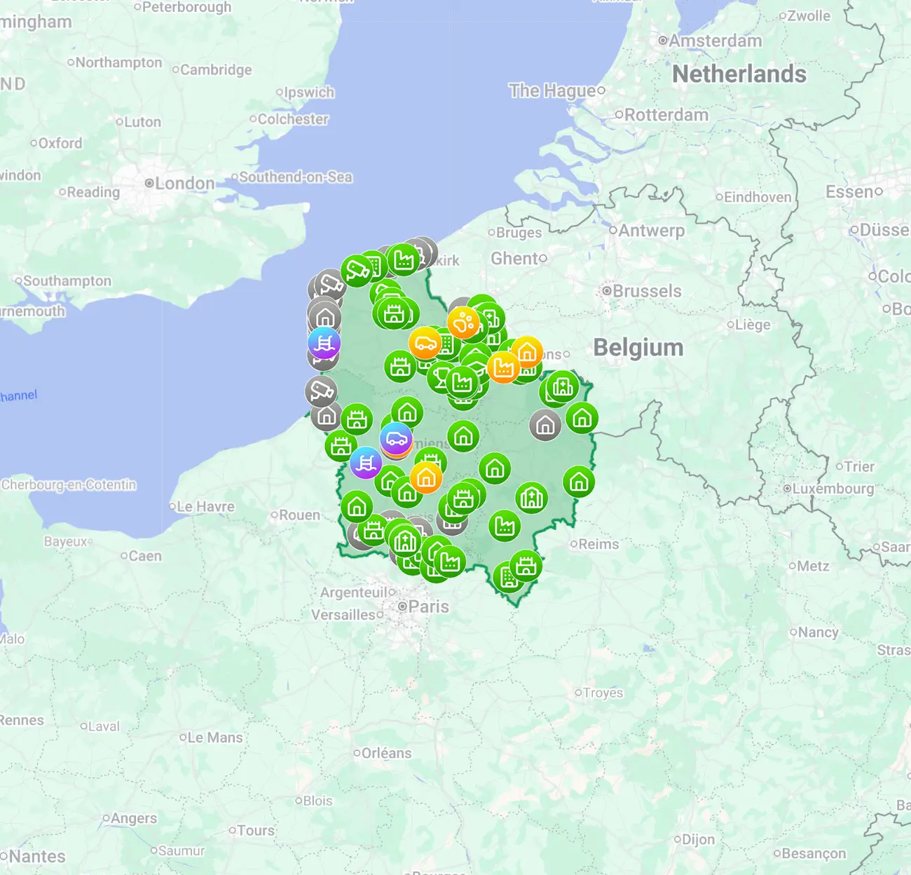 Hauts-de-France Urbex Map: Where to Find Abandoned Places in Northern France
