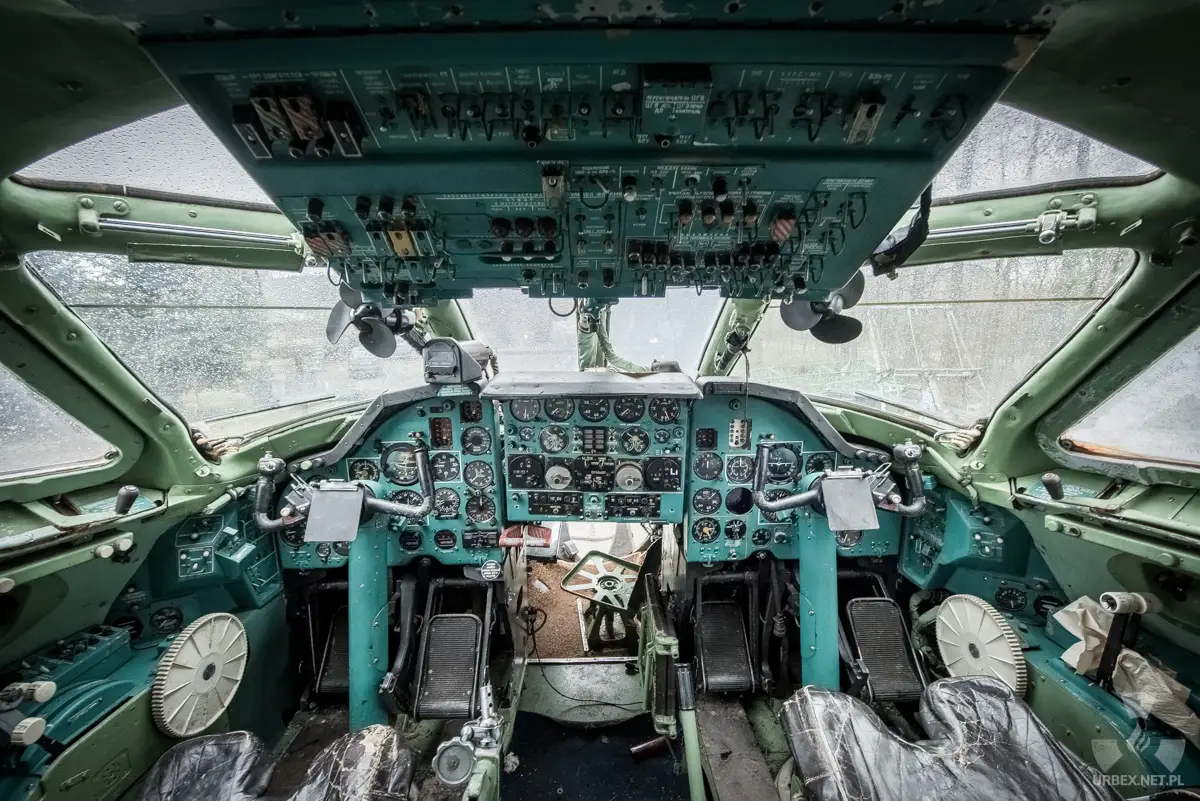 Urban exploration of an abandoned place