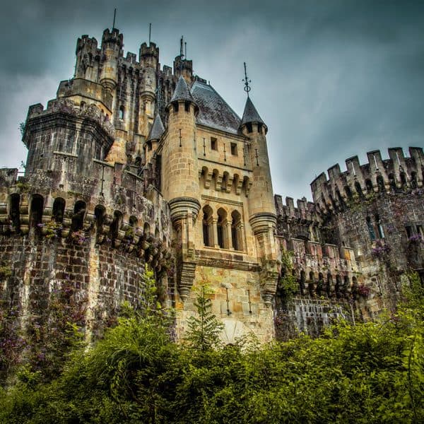 Wendeltreppe in einem verlassenen historischen GebÀude