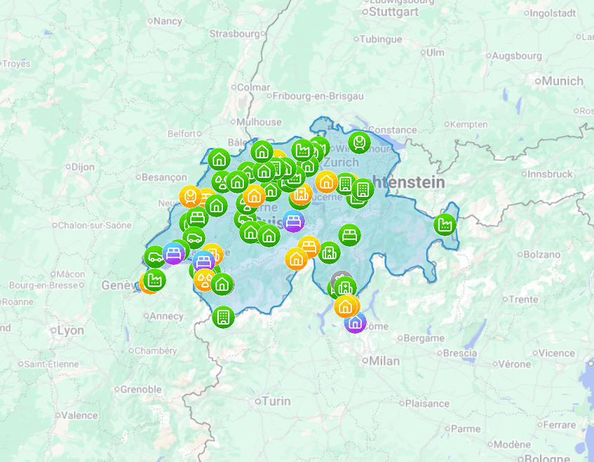 On a enfin créé la Carte Urbex la plus complète de Suisse !