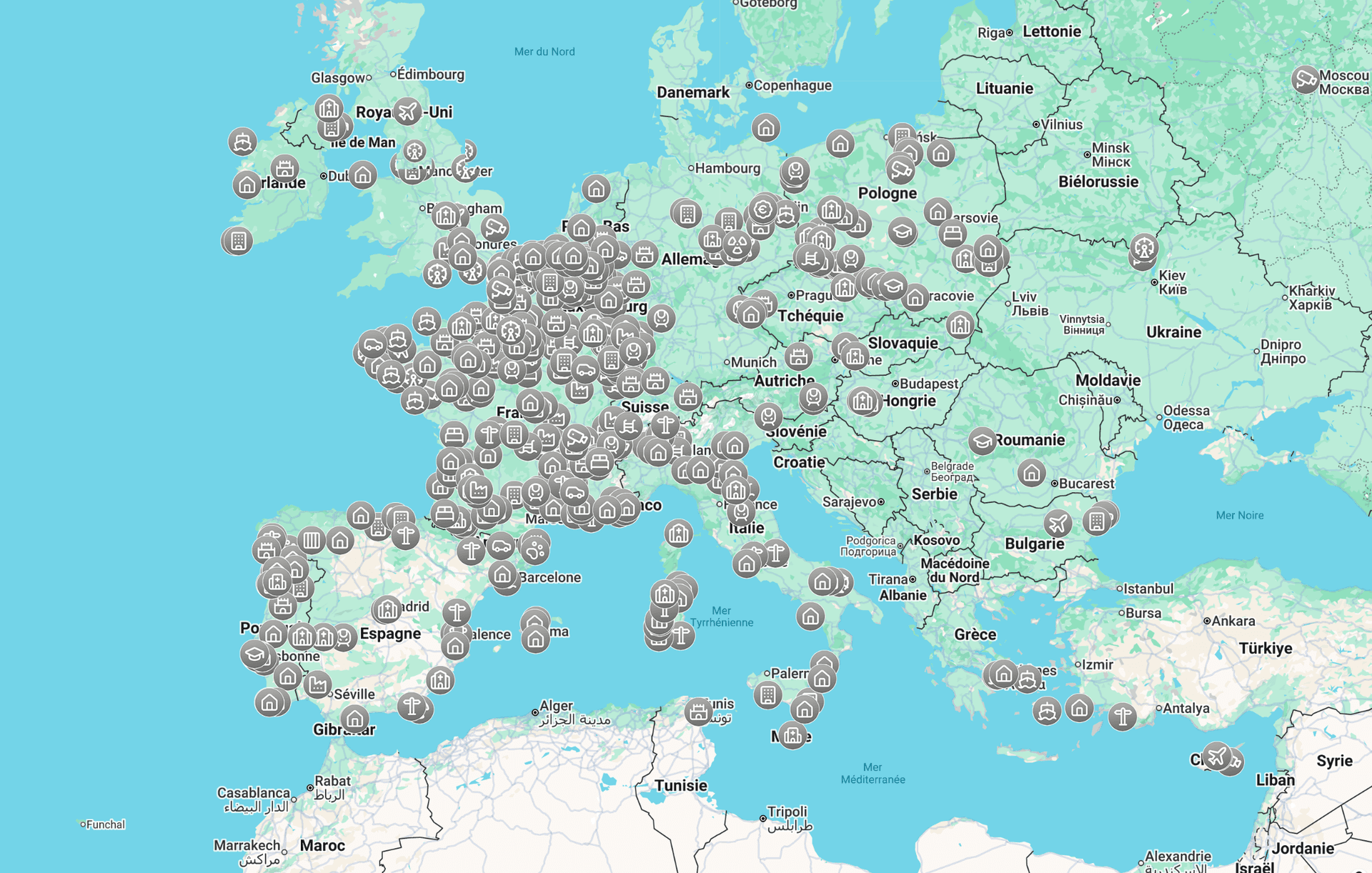 Urbex Map France 2026