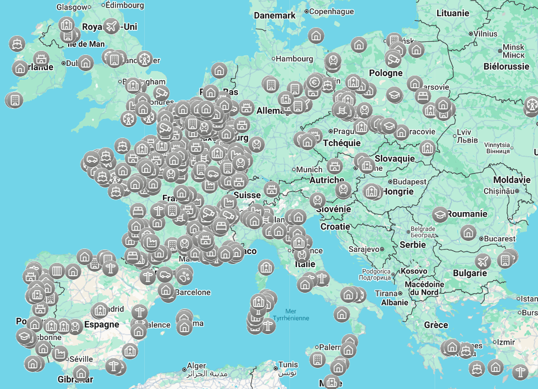 Free Urbex Map France 2025